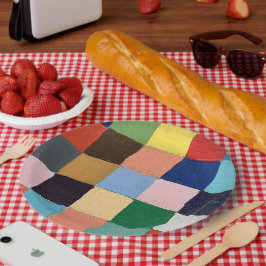 Paper-Teller im Design von Funky Squares Pappteller