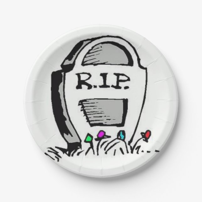 Paper Tellers Mortician Pappteller (Vorderseite)