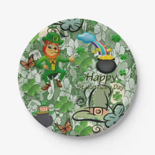 Paper Tellers St. Patrick's Day Pappteller