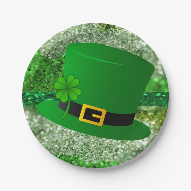 Paper Tellers St. Patrick's Day Pappteller (Vorderseite)