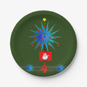 Paper Tellers Weihnachten Pappteller