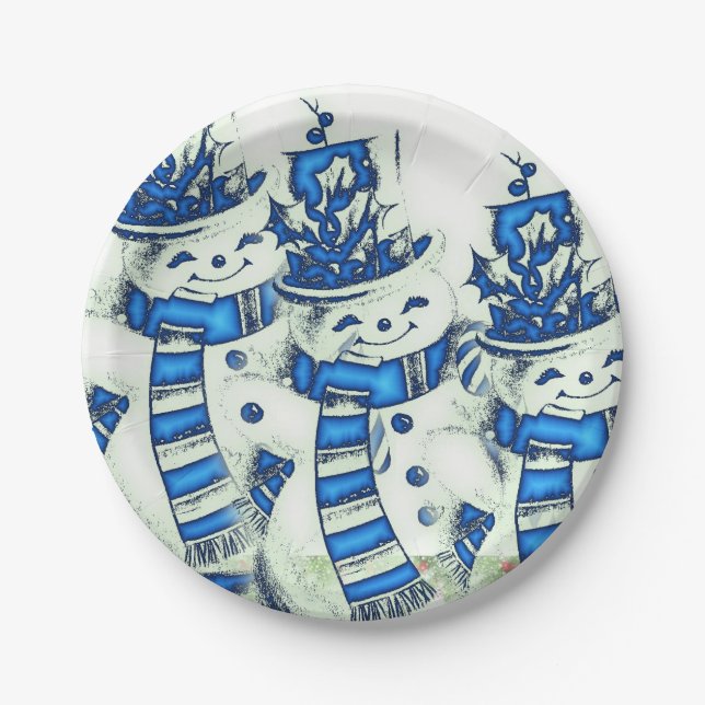 Paper Tellers Weihnachten Pappteller (Vorderseite)