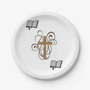 Paper Tellers Weihnachten Pappteller