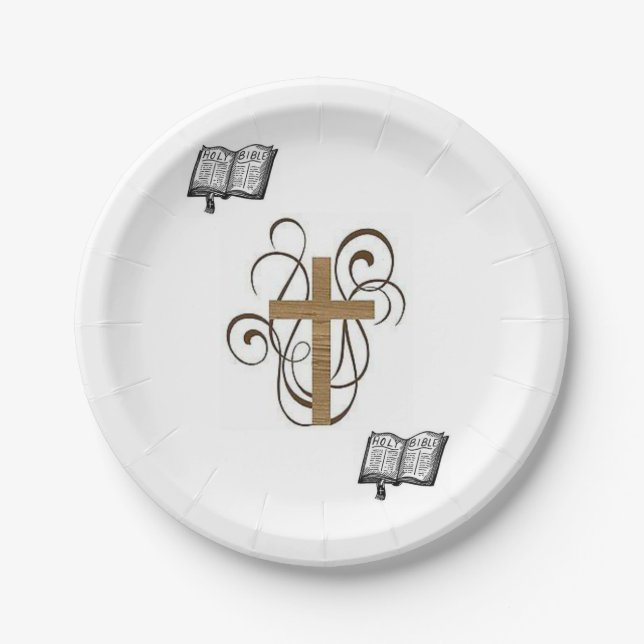 Paper Tellers Weihnachten Pappteller (Vorderseite)