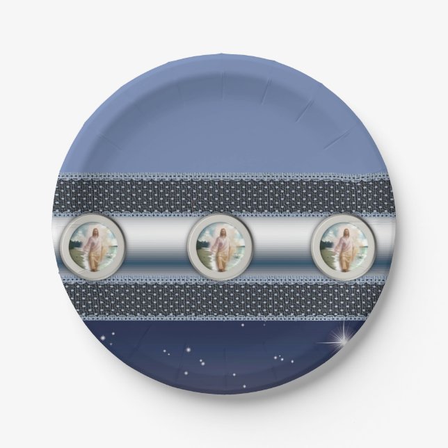 Paper Tellers Weihnachten Pappteller (Vorderseite)