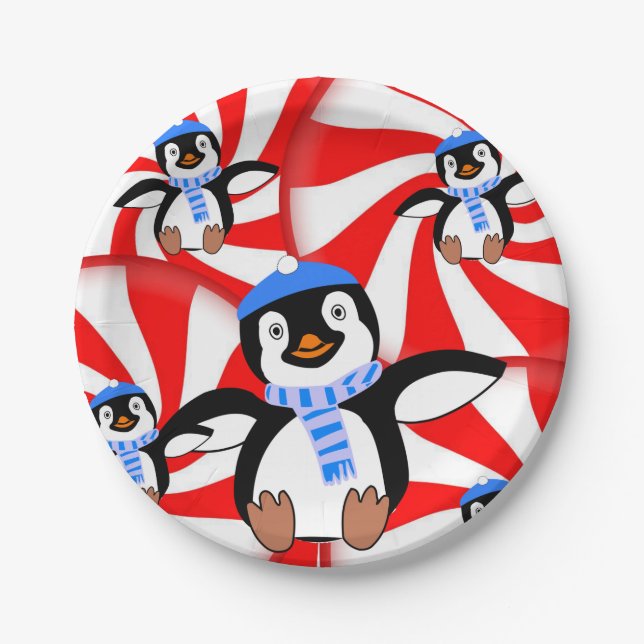 Paper Tellers Weihnachten Pappteller (Vorderseite)