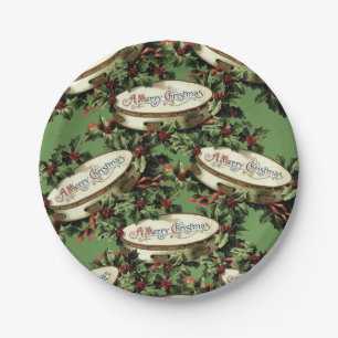 Paper Tellers Weihnachten Pappteller