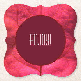Paper Untersetzer Bougainvillea Collection