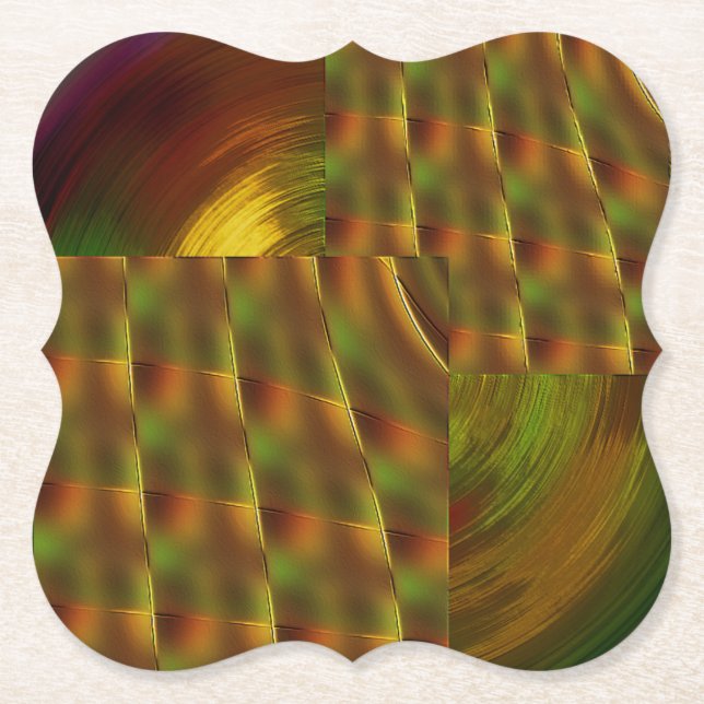 Paper Untersetzer "Lass the Effects Play" (Vorderseite)