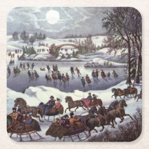 PAPER UNTERSETZER : New York : Zentralpark : 1920