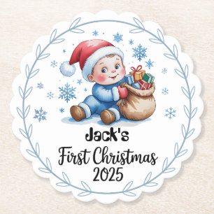 Paper Untersetzer - Personalisiertes Baby's First