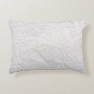 Paper wrinkled white cute texture dekokissen