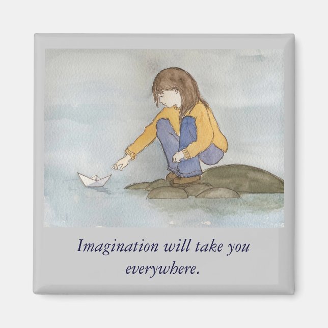 Paperbootmagnet Magnet (Vorne)