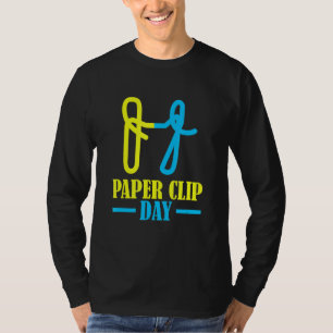 Paperclip Day Paperclip National Day Cover T-Shirt