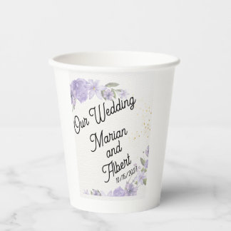 papercup for wedding pappbecher