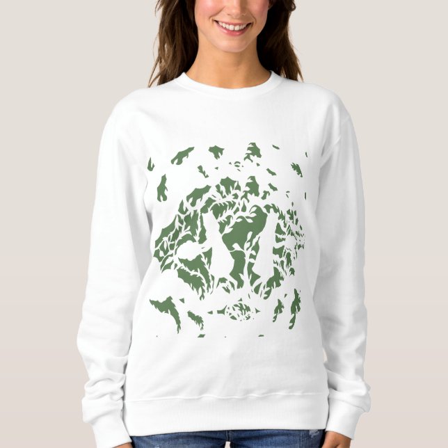 papercut inspiration sweatshirt (Vorderseite)