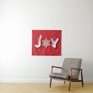 Papercut JOY mit Pinguin & Polar Bär Wandteppich