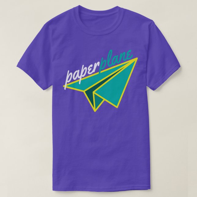 Paperplane Origami Hobby1 T-Shirt (Design vorne)