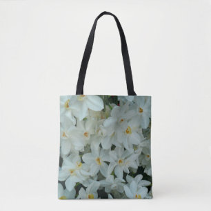 Paperwhite Narcissus Delikate Weiße Blume Tasche