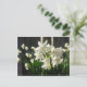 Paperwhites Narcissus Postkarte (Stehend Vorderseite)