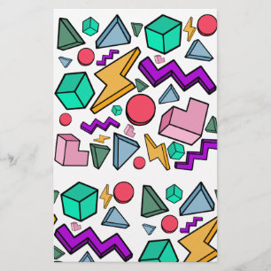 Papeterie 80s esthétique Vintage rétro