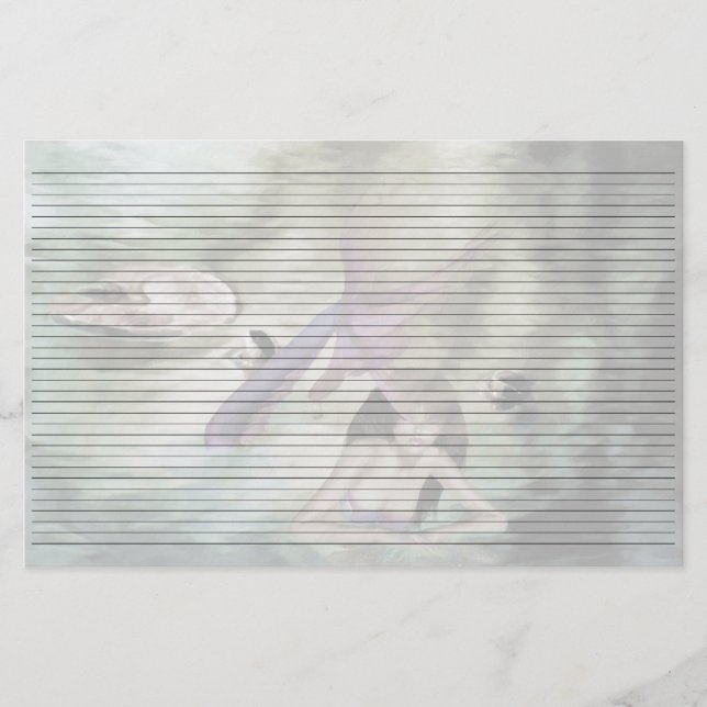 Papeterie à linge de petite sirène (Devant)