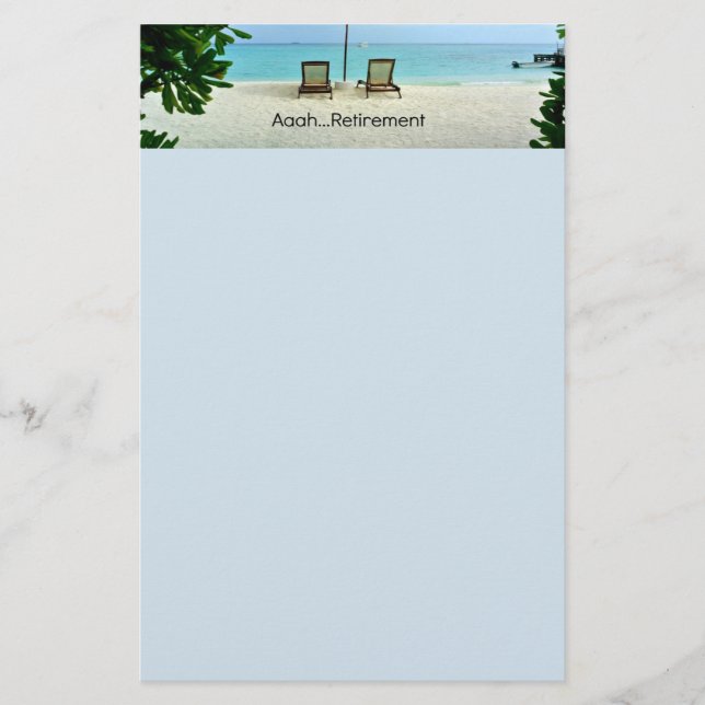 Papeterie Aaah...Retraite (Devant)