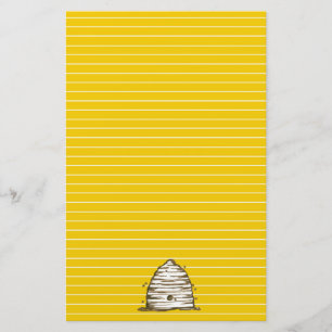 Papeterie Abeille Skep Miel Abeille Jaune Linke