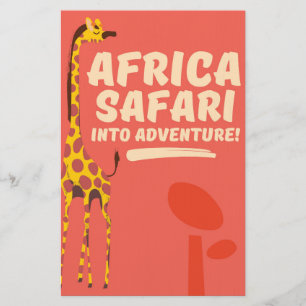 Papeterie Afrique Safari dans l'aventure !