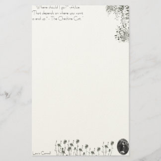 Papeterie Alice in Wonderland Stationary Lewis Carroll