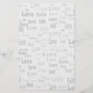 Papeterie Amour d'espoir de foi