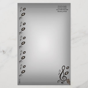 Papeterie Amoureux de la musique