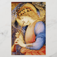 « Ange jouant du flageolet » d'Edward Burne-Jones