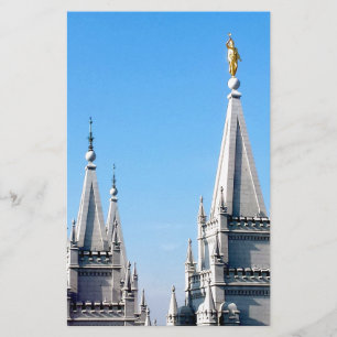 Papeterie ange moroni temple mormon de salt lake city