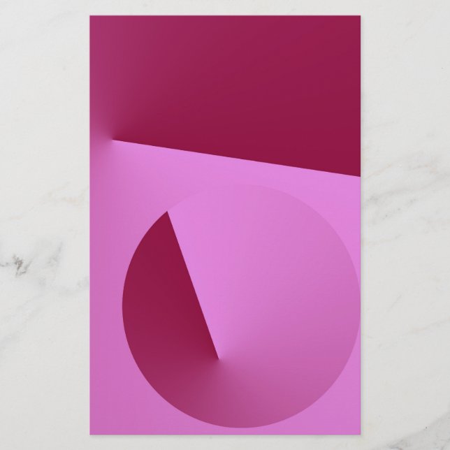 Papeterie Angle rose (Devant)