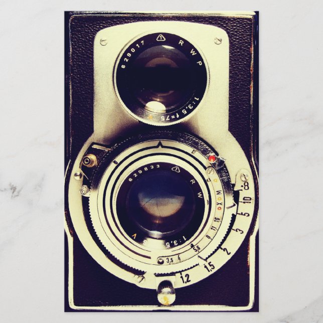 Papeterie Appareil-photo vintage (Devant)