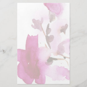 Papeterie Aquarelles florales Abstraites 4