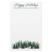 Arbres de forêt rustiques joyeuses Fêtes