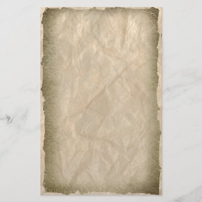 Papeterie Arêtes brûlées sur papier à crinière (Devant)