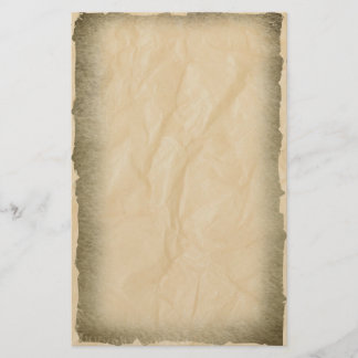 Papeterie Arêtes brûlées sur papier à crinière