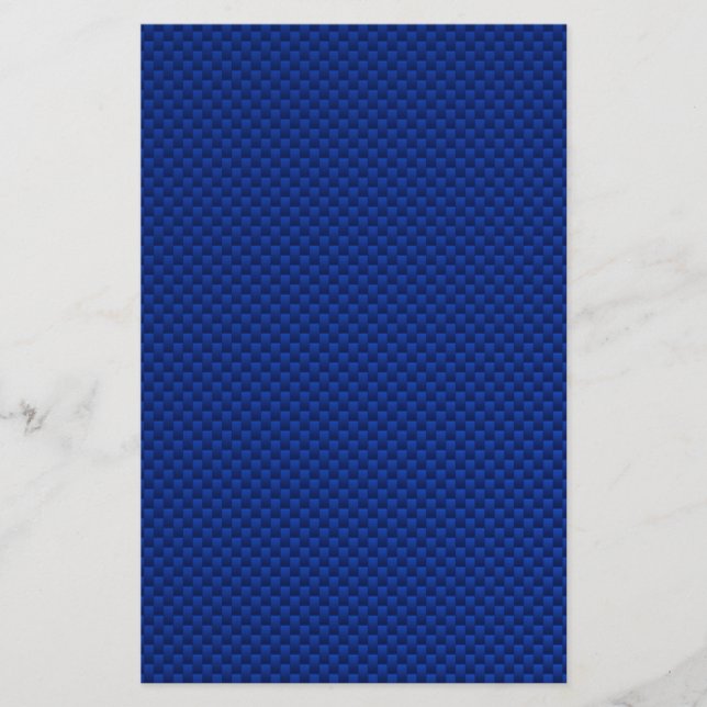 Papeterie Arrière - plan d'impression Accent Blue Carbon (Devant)
