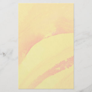 Papeterie arrière - plan jaune. aquarelle sur le papier