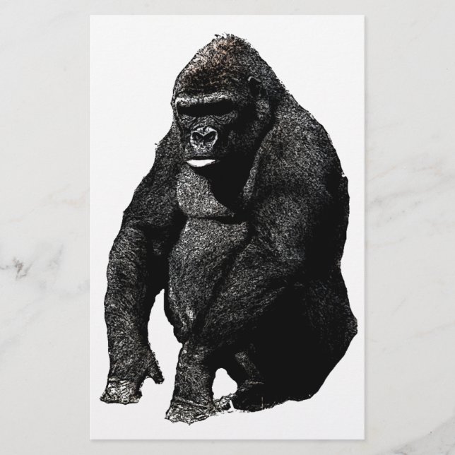 Papeterie Art Pop Gorilla (Devant)