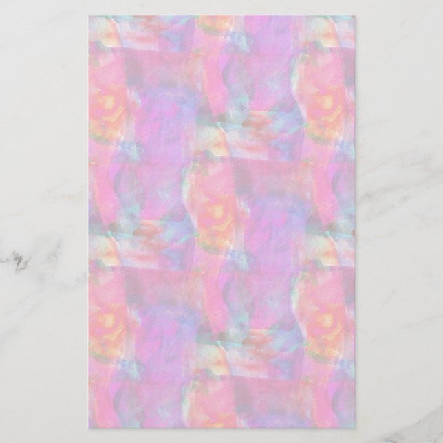 Papeterie Art rose, bleu, rouge texture arrière - plan (Devant)