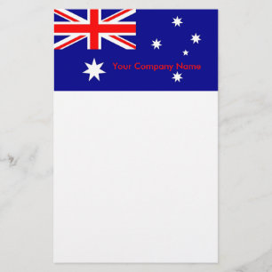 Papeterie avec Drapeau d'Australie