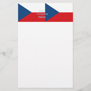 Papeterie avec Drapeau de Czechia