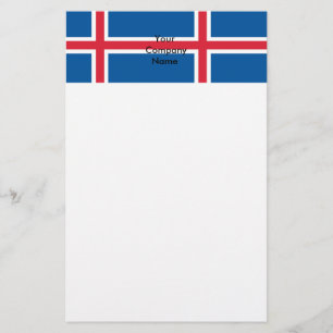 Papeterie avec Drapeau d'Islande