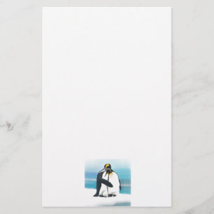 Papeterie Baisers d'amour de pingouin