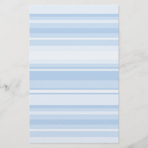 Papeterie Bébé rayures bleues