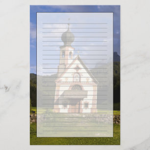 Papeterie Belle église isolée et solitaire appelée Rainui